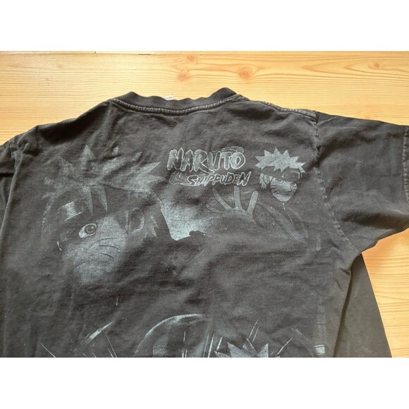 Naruto Shippuden Anime double sided modern aop vintage 90s style shirt - Picture 6 of 9